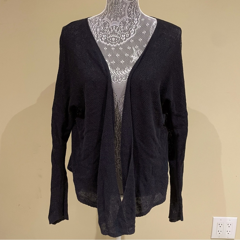 Black cardigan